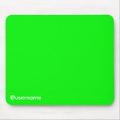 YouTuber Streamer Greenscreen mit Benutzername Mousepad (Vorne)