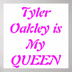 Youtuber Tyler Oakley Plakat