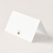 You've been on my mind... Thinking of You Card (Rückseite)