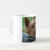 You've got a friend - Yorkshire-Terrier - Mug Kaffeetasse (Vorderseite Links)