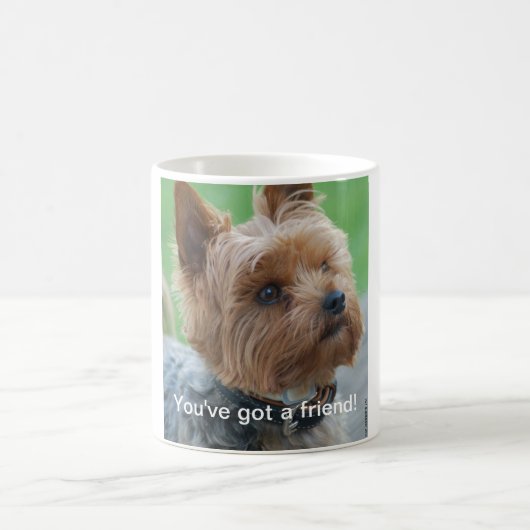 You've got a friend - Yorkshire-Terrier - Mug Kaffeetasse (Mittel)