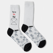 You've Got Mail, Emailing in the early days Socken (Rechts)