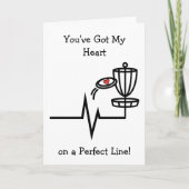 You've Got My Heart Valentine | Disc Golf Karte (Vorderseite)