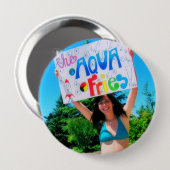 "YouWishYouWereMe" Knopf ft. Bretagne Pohlmann Button (Vorne & Hinten)