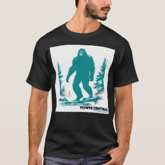 Yowie im Schnee - Mit Logo T-Shirt