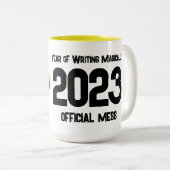YOWM 2023 ZWEIFARBIGE TASSE (VorderseiteRechts)