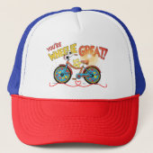 Yoy are Wheely great funny hat Truckerkappe (Vorderseite)