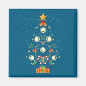 Yoyo Christmas Tree Xmas Magnet (Vorne)