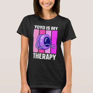 YoYo ist meine Therapie Retro T-Shirt