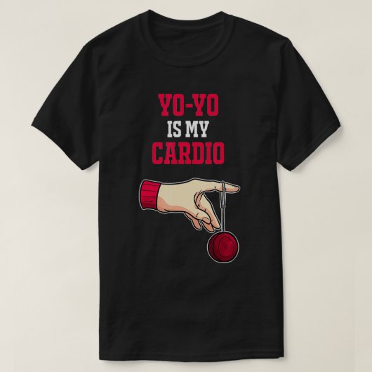 Yoyo ist My Cardio Funny Hobby Retro 90er T-Shirt (Design vorne)
