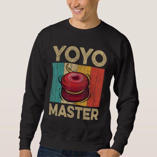Yoyo Master  Vintage Yoyo Sweatshirt (Vorderseite)