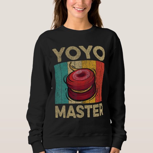 Yoyo Master  Vintage Yoyo Sweatshirt (Vorderseite)