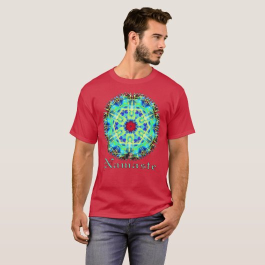 Yoyo Namaste Kaleidoscope T-Shirt (Vorne ganz)