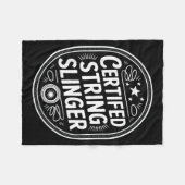 Yoyo Player Vintage Yo-yo  Fleecedecke (Vorderseite (Horizontal))