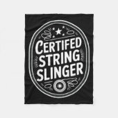 Yoyo Player Vintage Yo-yo Fleecedecke (Vorderseite)