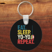 Yoyo Player Yo-yo Enthusiast Schlüsselanhänger (Vorderseite)