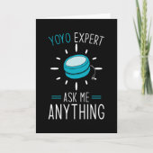 Yoyo Sprichwort Funny Karte (Vorderseite)