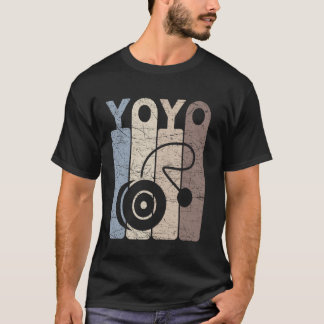 Yoyo Vintage Yoyo Player Retro Yoyoing T-Shirt