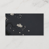 Yozakura Business Card – Night Sakura Premium  Visitenkarte (Rückseite)