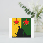 ypg postkarte (Stehend Vorderseite)