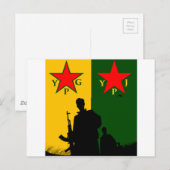 ypg postkarte (Vorne/Hinten)