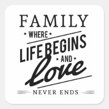 ypografisches Zitat zur Inspirationsfamilie