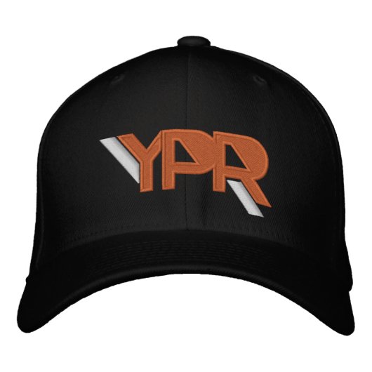 YPR Flexfit Bestickte Baseballkappe (Vorderseite)