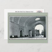 Ypres Menin Gate Memorial für britisches Interieur Postkarte (Vorne/Hinten)