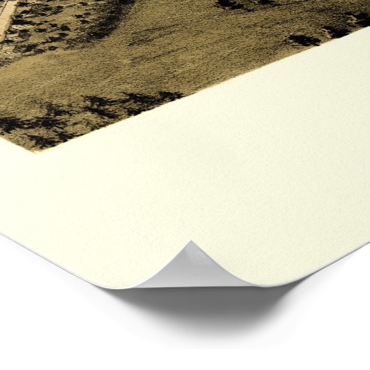 Ypsilanti, MI Panoramic Map - 1868 Poster (Ecke)