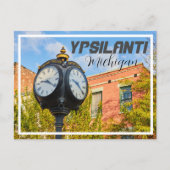 Ypsilanti Michigan Depot Stadt Postkarte (Vorderseite)