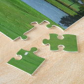 Ypsilanti Michigan Golfplatz auf See-Bäumen Puzzle (Seite)