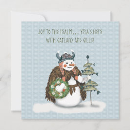 Yrsa’s Tidings – Viking Snowwoman Christmas Card Karte