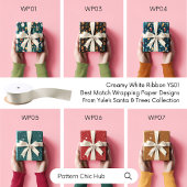 YS01 Elegant Modern Creamy White Satinband