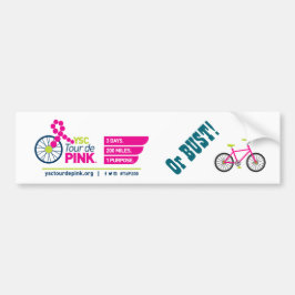 YSC Ausflug de Pink oder Fehlschlag! Autoaufkleber