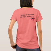 YSC The Girl Tshirt (Rückseite)