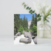 Ysemite River Rocks Postkarte (Stehend Vorderseite)