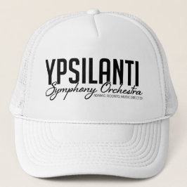YSO Baseball Hat Black Logo Truckerkappe