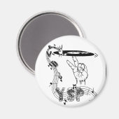 Ysp-Magnet Magnet (Vorderseite/Rückseite)