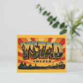 Ystad Schweden Wallanders Stadt Postkarte (Stehend Vorderseite)