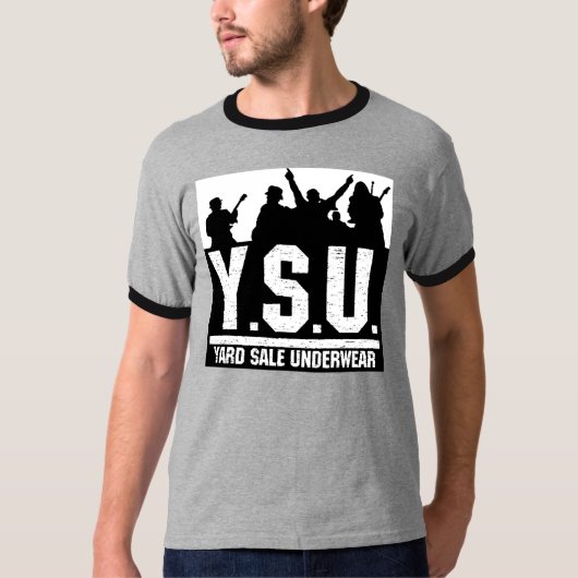 YSU Silhouette-T-Shirt T-Shirt (Vorderseite)