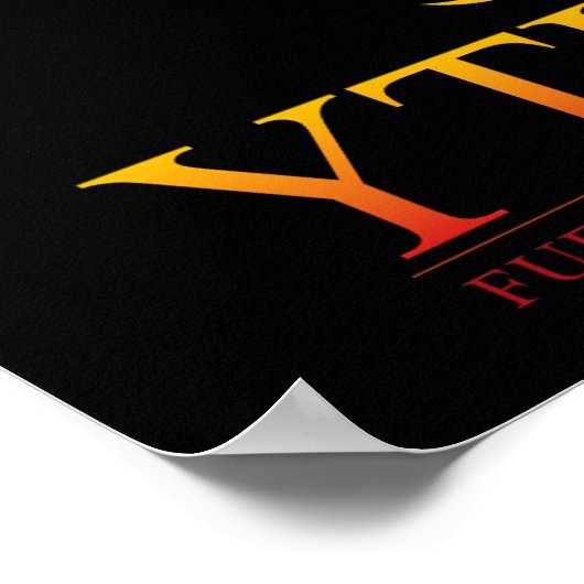 YTHFIRE Plakat (Ecke)