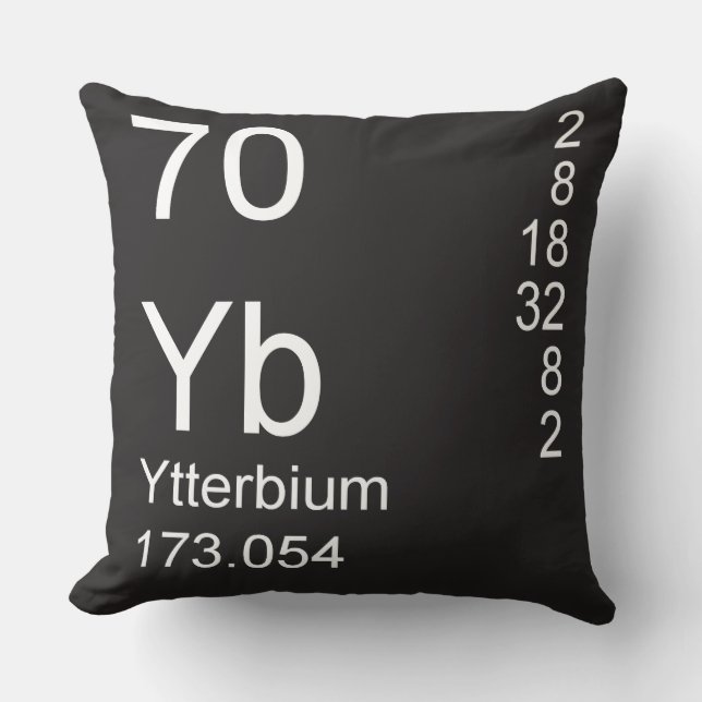 Ytterbium Kissen (Vorderseite)