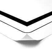 Ytterbium-Symbol für chemische Elemente Poster (Ecke)