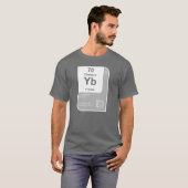 Ytterbium (Yb) T-Shirt (Vorne ganz)