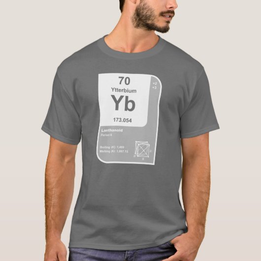 Ytterbium (Yb) T-Shirt (Vorderseite)