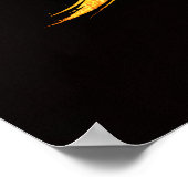 Yu (勇) – One of the Seven Virtues of Bushidō  Poster (Ecke)