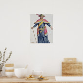 Yu Kaiser der China von 'Receuil des Estampes, Re Poster (Küche)
