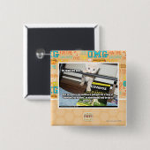 Yu rotes DIS eins. Button (Vorne & Hinten)