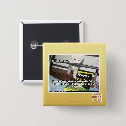 Yu rotes DIS eins. Button (Vorne & Hinten)