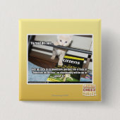 Yu rotes DIS eins. Button (Vorderseite)